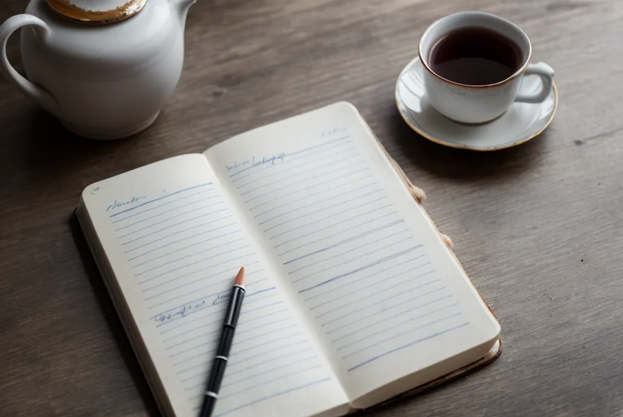 Notizbuch mit handschriftlicher Entscheidung Nein – Generator übt die Sakralantwort in der Jobsuche