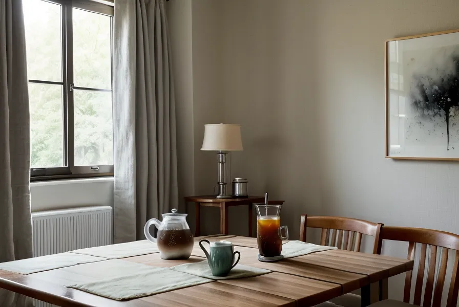 Blick aus dem Fenster einer Altbauwohnung in der Karlsruher Südstadt — Innehalten statt Bewerbungsdruck während der beruflichen Neuorientierung nach dem Burnout